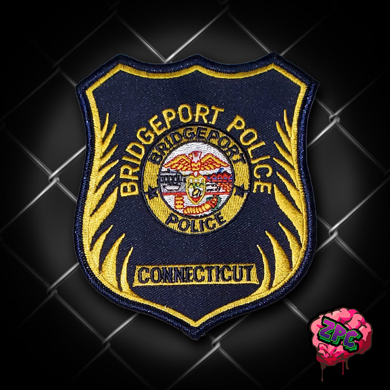 Bridgeport Police Raid Jacket Badge Patch