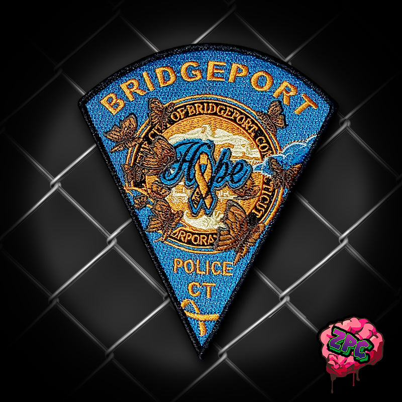 Bridgeport Police 2024- Multiple Sclerosis Awareness- BPD Support Patch- "Hope on Wings"