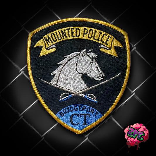 Bridgeport Mounted Police Unit Patch