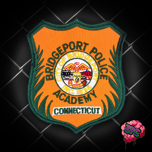 Bridgeport Police ACADEMY- Bridgeport Police Academy Patch- 1980's