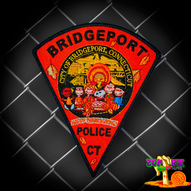 Thanksgiving- BPD Holiday Patch- "Dinner with the 'Peanuts' Gang"