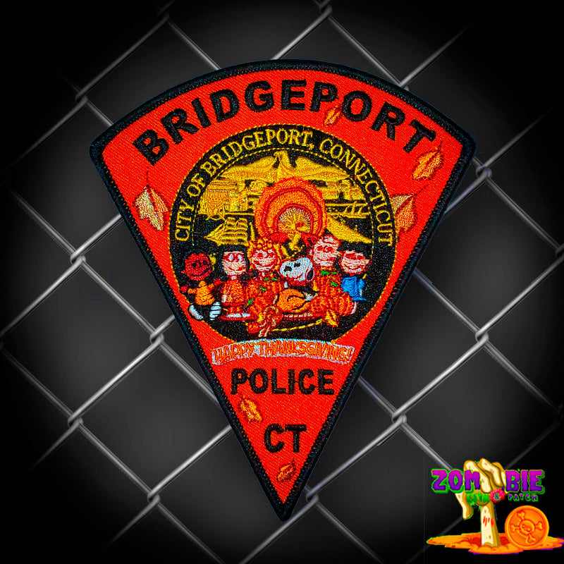 Thanksgiving- BPD Holiday Patch- "Dinner with the 'Peanuts' Gang"