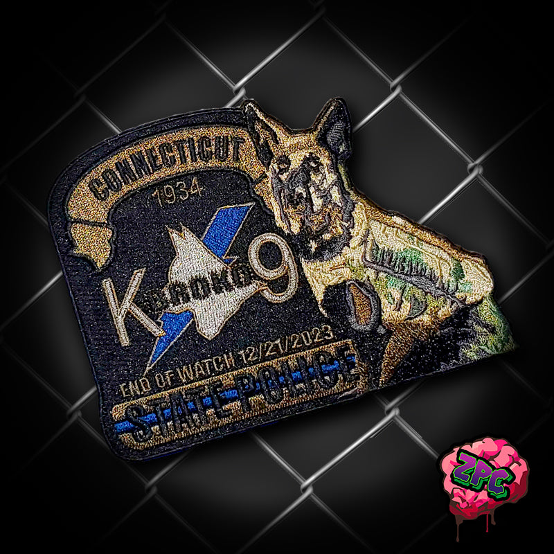 CSP- K9 Memorial Broko's- CSP K-9 Unit Memorial Patch