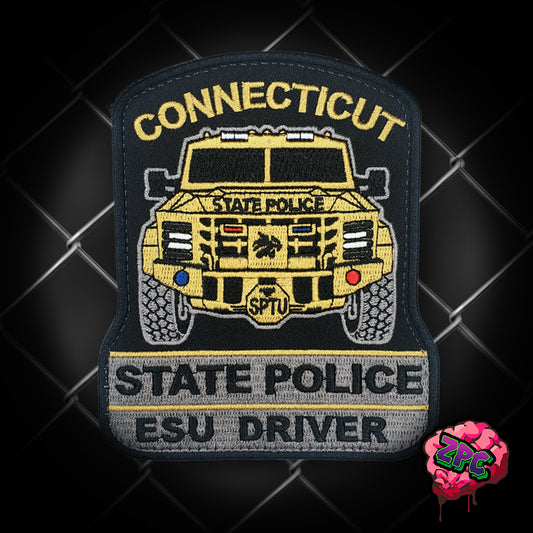 Connecticut State Police - ESU Driver Patch