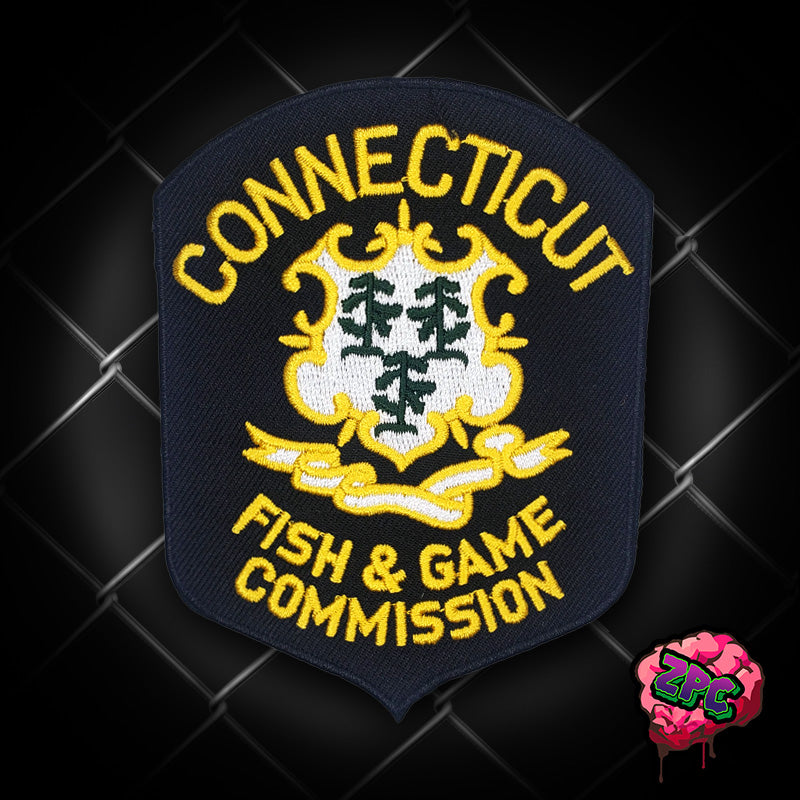 CONNECTICUT ENCON POLICE - 1st Issue Fish & Game Commission- Reproduction