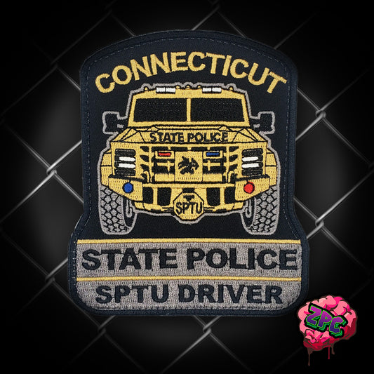 Connecticut State Police - SPTU Driver Patch