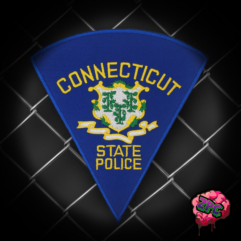 CONNECTICUT STATE POLICE -CSP Felt Patch- 1940-1968