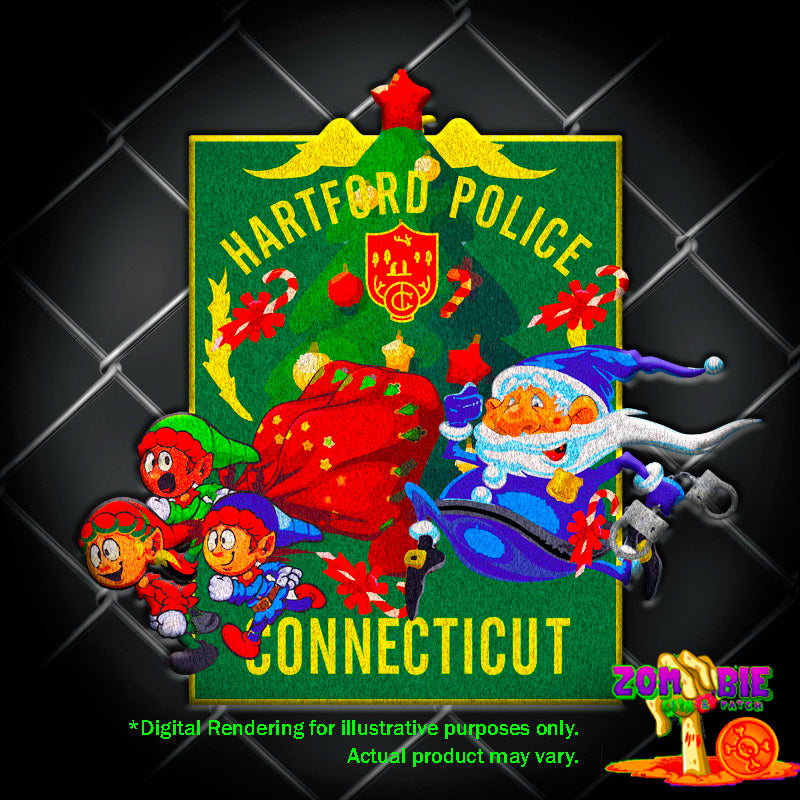 Christmas- HPD Holiday Patch- "On the Run"