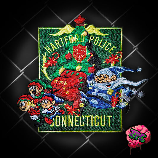 Christmas- HPD Holiday Patch- "On the Run"