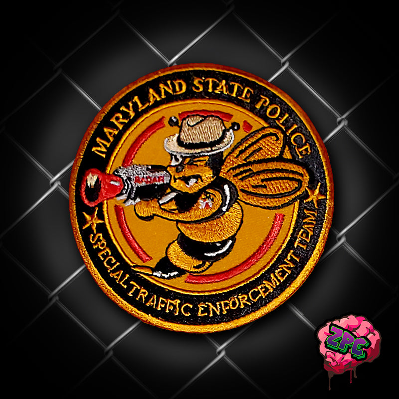 Maryland State Police Special Traffic Enforcement Team- MDSP STET Patch