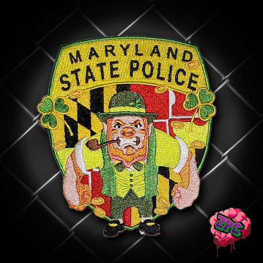 2024 Maryland State Police - St. Patrick's Day- MDSP Holiday Patch - "Fightin' Irish"