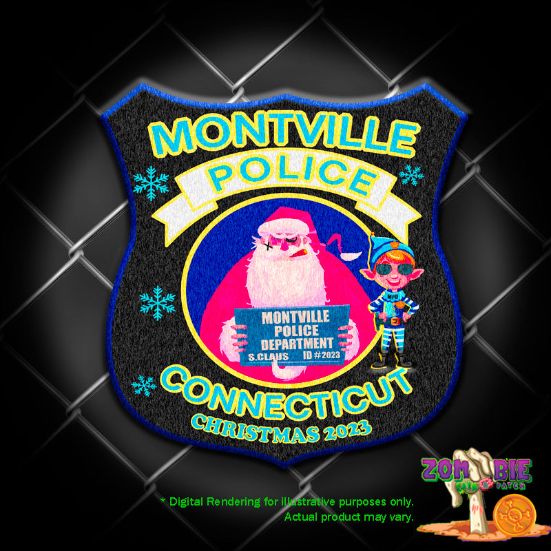 Christmas- MPD Holiday Patch- "Naughty St. Nick"