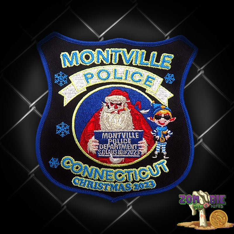 Christmas- MPD Holiday Patch- "Naughty St. Nick"