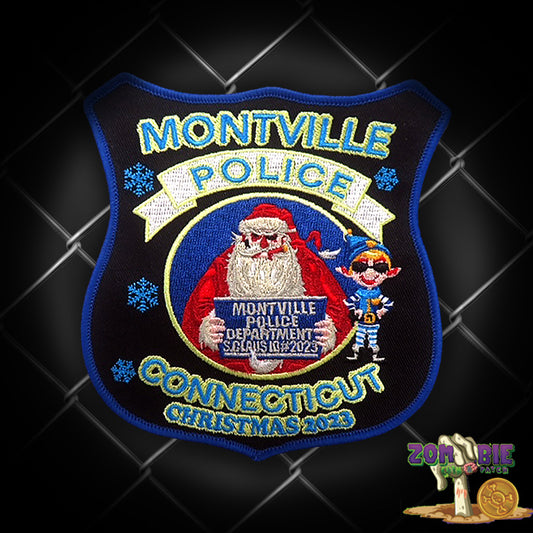 Christmas- MPD Holiday Patch- "Naughty St. Nick"