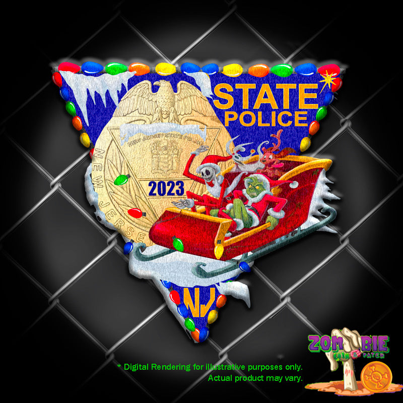 Christmas- NJSP Holiday Patch- "Holiday Heist"