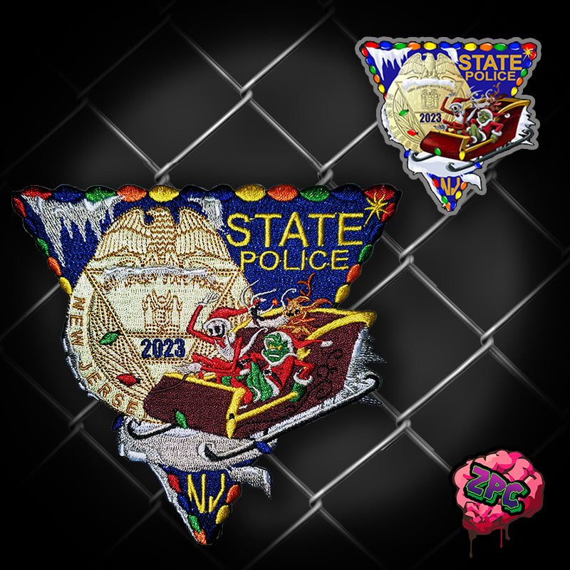 Christmas- NJSP Holiday Patch- "Holiday Heist"