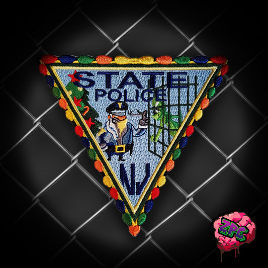 Christmas- NJSP Holiday Patch- "Fa La La La Lockup"