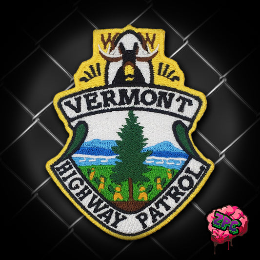 SUPER TROOPERS # 2 - Vermont Highway Patrol - MOVIE PROP Patch